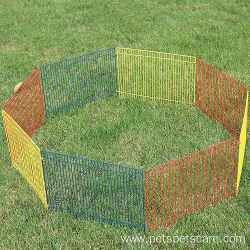 Foldable outdoor pet interactive pet game fence